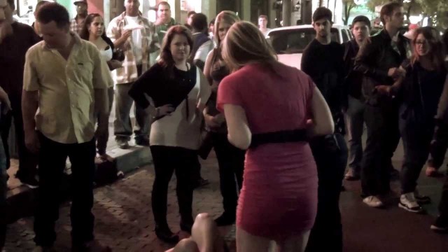 Drunk girls fight Downtown Austin, Texas
